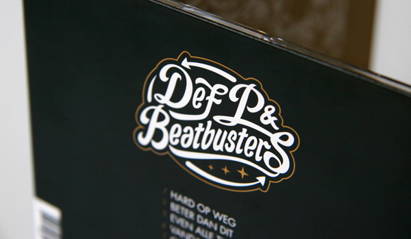 New illustrative packaging designed by Eric van den Boom for Dutch musicians Def P & Beatbusters