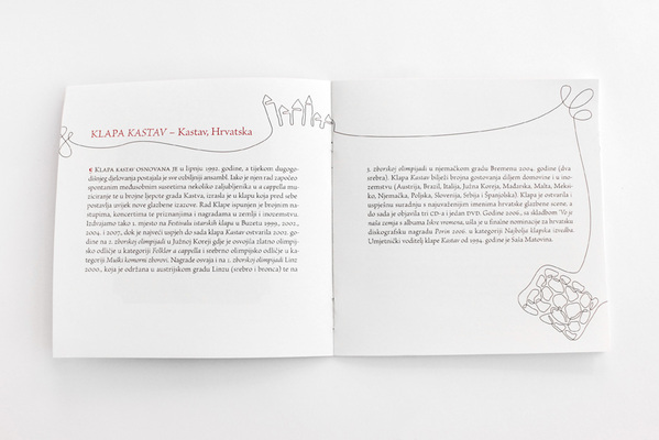 Illustrated packaging designed by Cipmann for Croatian acapella release Klapa Kastav Illustrated packaging designed by Cipmann for Croatian acapella release Klapa Kastav