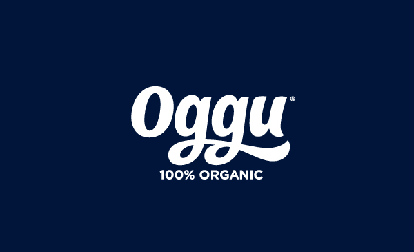 Logo designed by Design Bridge for organic soft drink Oggu