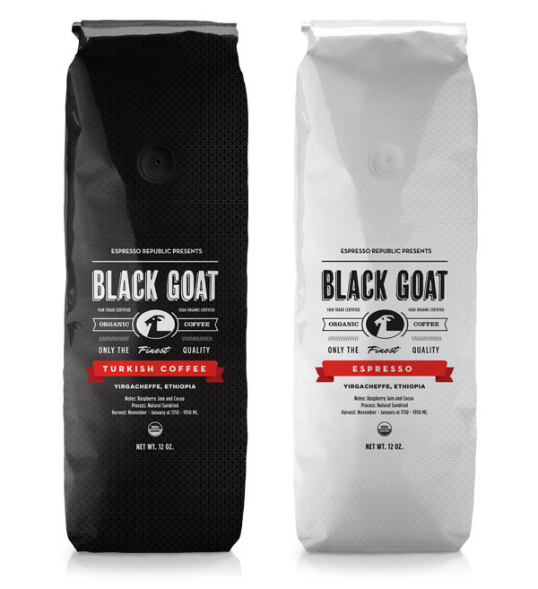 Black Goat Coffee Designed by Salih Kucukaga