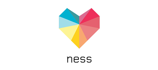 Ness - Logo and mobile experience designed by Moving Brands