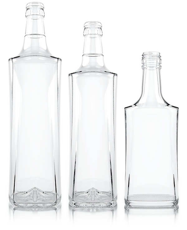 Packaging design created by Art Lebedev for Ukrainian based Global Spirits' new vodka Russian North