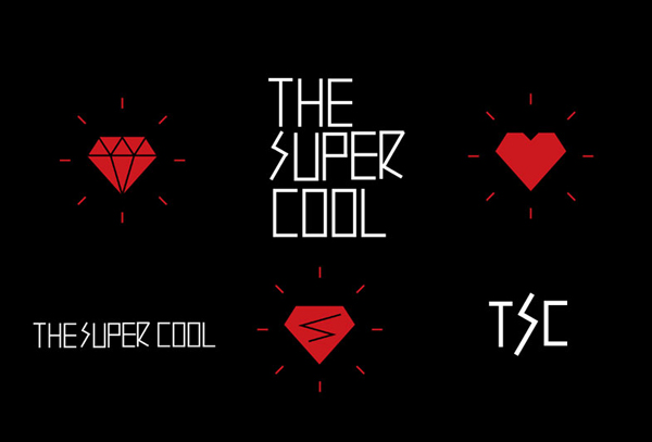 Logotype and icons designed by Studio Alto for Australian mobile retail experience The Supercool