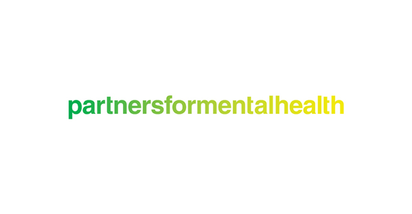 Logo created by Blok for Canadian charity Partners For Mental Health