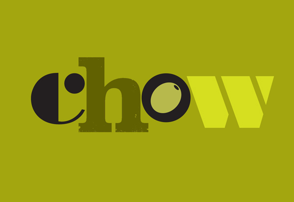 Logo for UK based snack food brand Chow created by Studio h