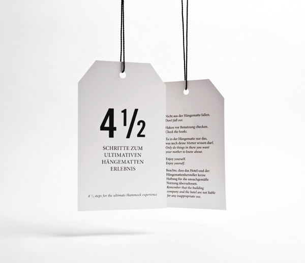 Tags designed by Moodley for Vienna and Graz based luxury hotel Daniel