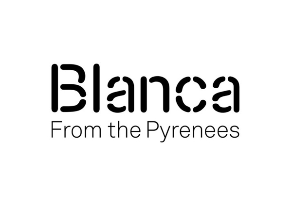 Logo for dairy hub Blanca designed by Lo Siento