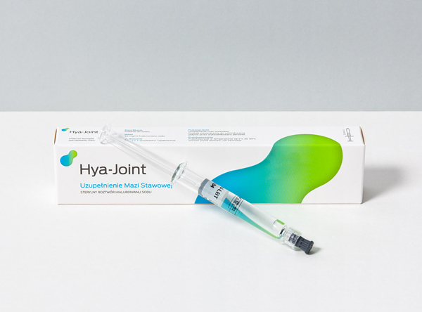 Packaging and rebranding for osteoarthritis pain relief product Hya-Joint designed by Artentiko