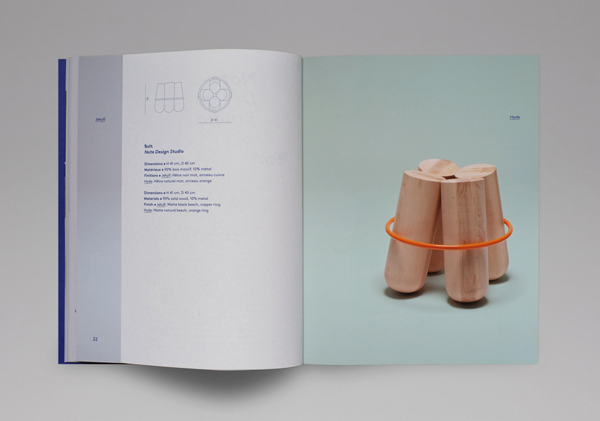 Catalogue for furniture and lighting company La Chance designed by Artworklove