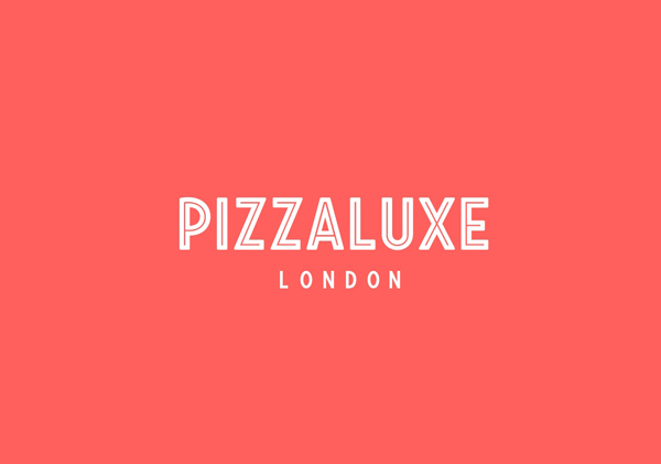 Logo for freshly-baked, deluxe pizza restaurant Pizza Luxe designed by Touch