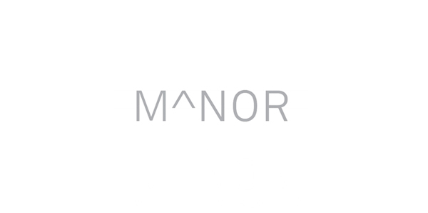 Logo for Singapore-based architectural and spatial design practice Manor Studio created by Manic