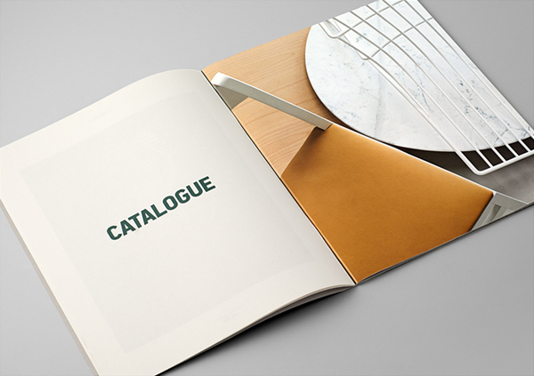 Catalogue design for furniture company Massproductions created by Britton Britton