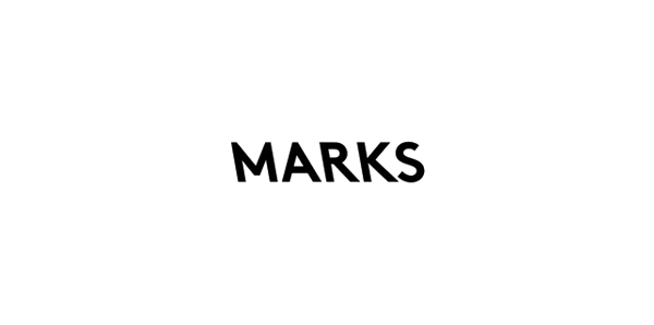 Logo designed by and for Geneva-based multidisciplinary design studio Marks