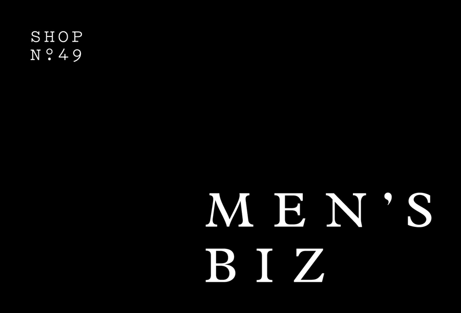 Logotype designed by ThoughtAssembly for male grooming business Men's Biz