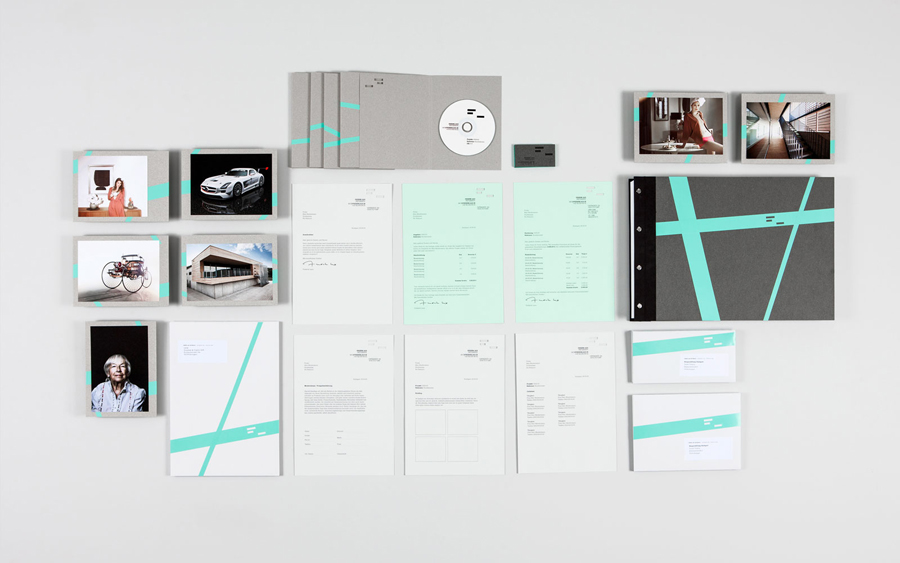Stationery designed by LSDK for Frederik Laux Photography