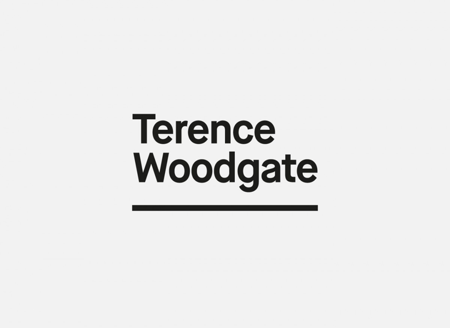 Logotype for lighting design and manufacturer Terence Woodgate designed by Charlie Smith Design