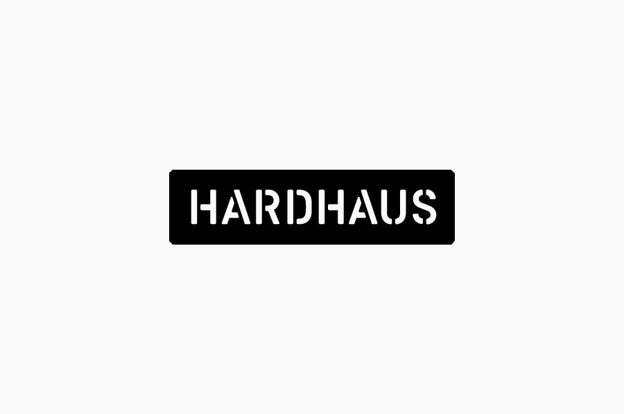 Logotype by Heydays for specialist mountain sports retailer Hardhaus