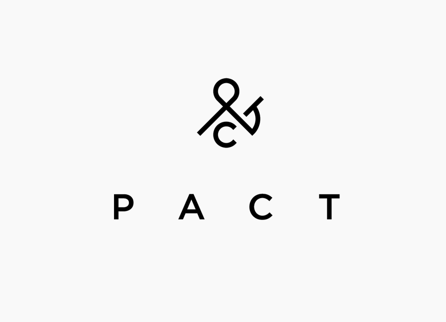 Logo designed by Acre for co-branded retail partnership Pact