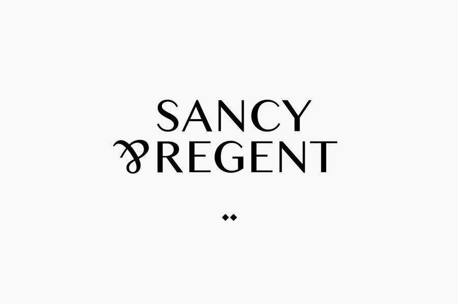 Logo design for boutique jewellery retailer Sancy & Regent designed by OK-RM