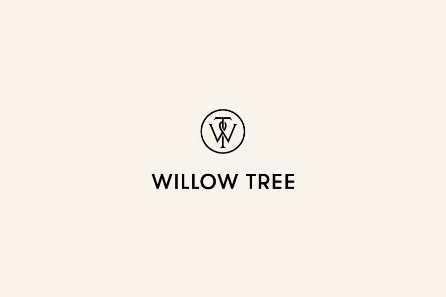 Logo design by Bunch for business consultancy Willow Tree 