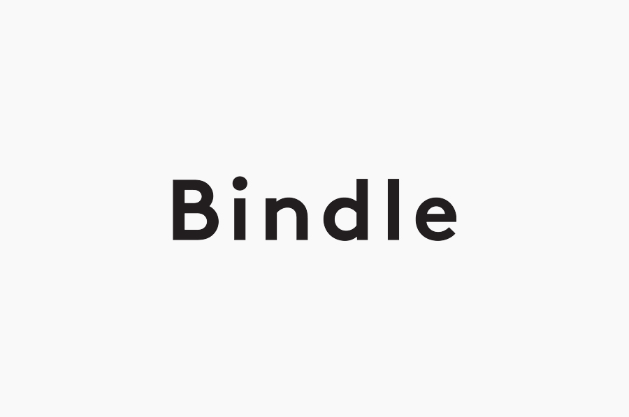 Logotype designed by Swear Words for gift box service Bindle