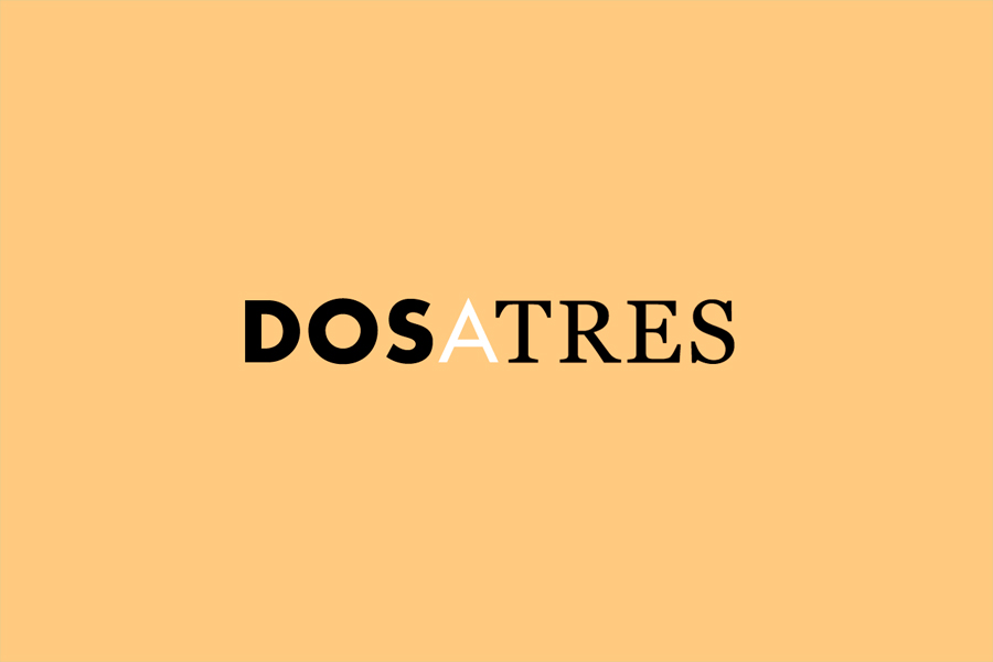 Logotype designed by Comite for business and brand communication consultancy Dosatres