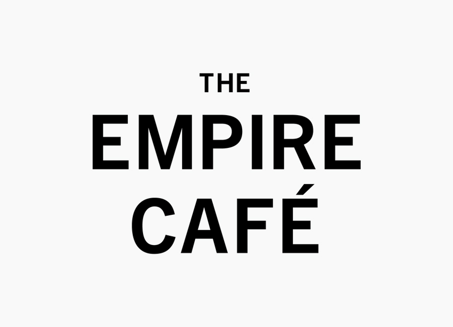 Logotype designed by Graphical House for The Empire Café