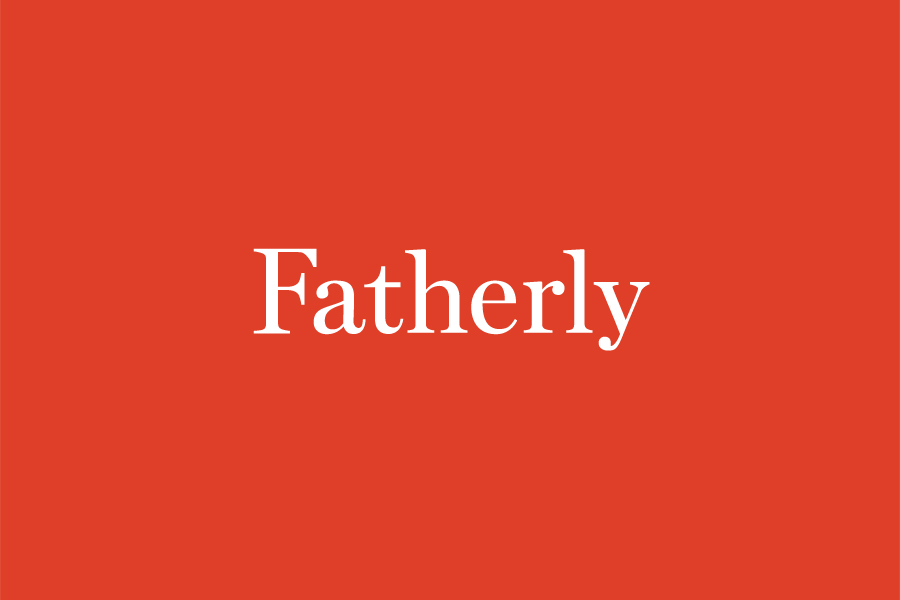 Custom serif logotype by Apartment One for Dad-centric parenting media platform Fatherly