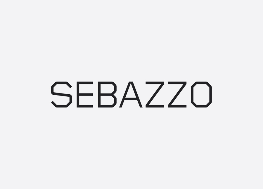 Logo designed by Bunch for digital design studio Sebazzo