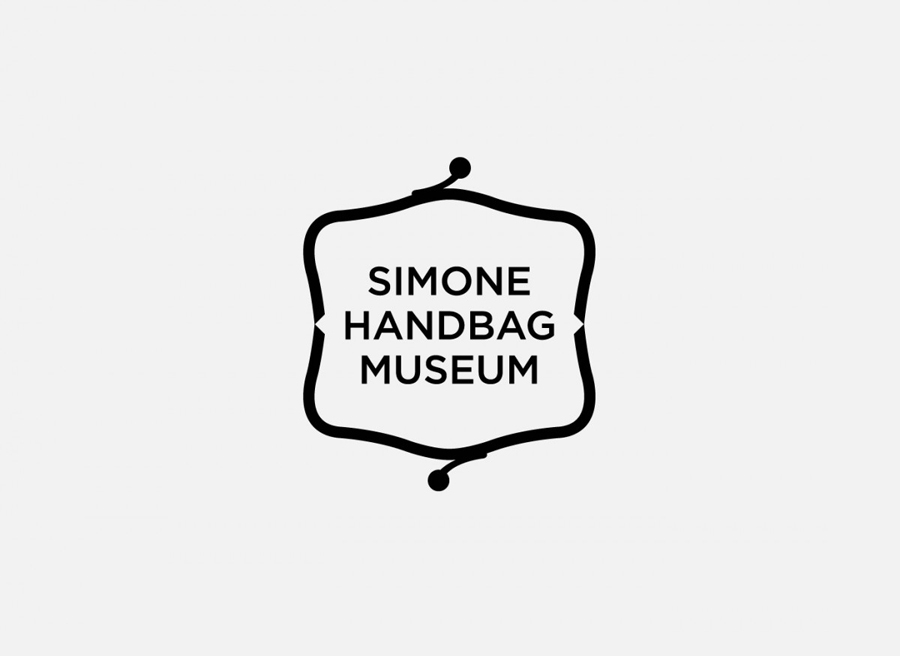 Logo designed by Charlie Smith Design for the Simone Handbag Museum