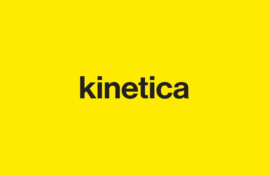 Logotype designed by Face for industrial design studio Kinetica