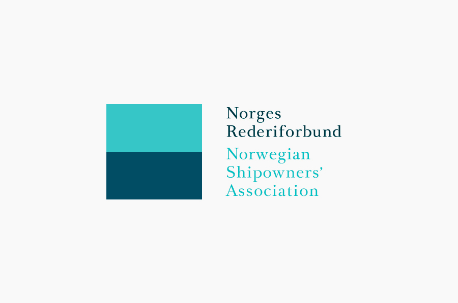 Logo designed by Neue for Oslo-based Norwegian Shipowners' Association