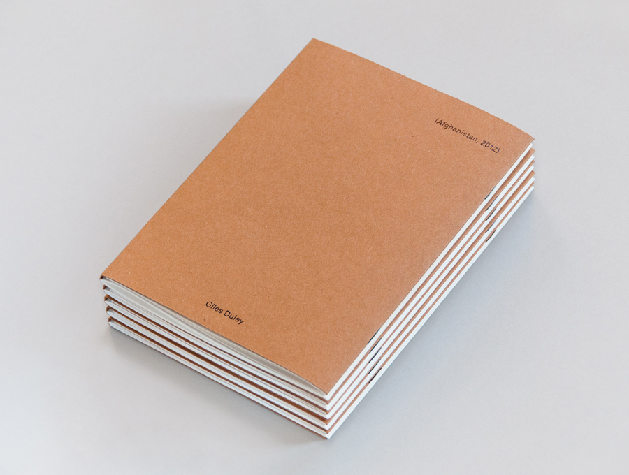 Journal for photographer Giles Duley designed by Shaz Madani
