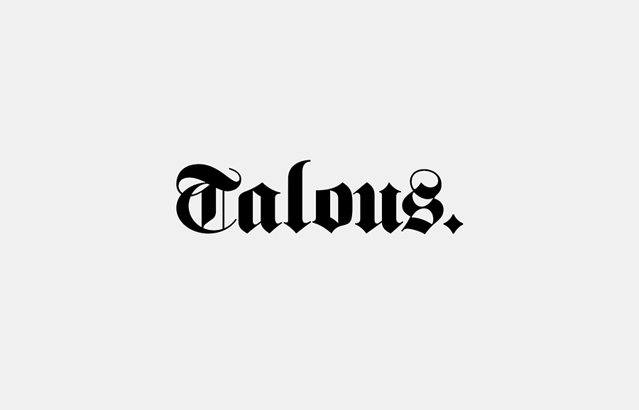 Logo for boutique financial consulting firm Talous designed by Anagrama