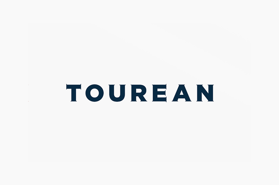 Logotype for British multinational venture capital firm Tourean designed by Anagrama