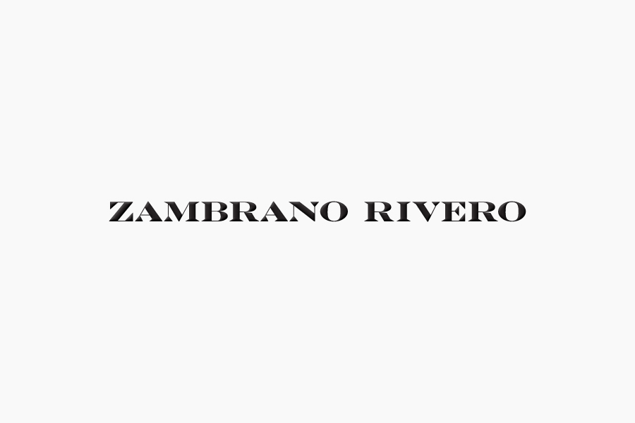 Logo design by Face for San Pedro law firm Zambrano Rivero