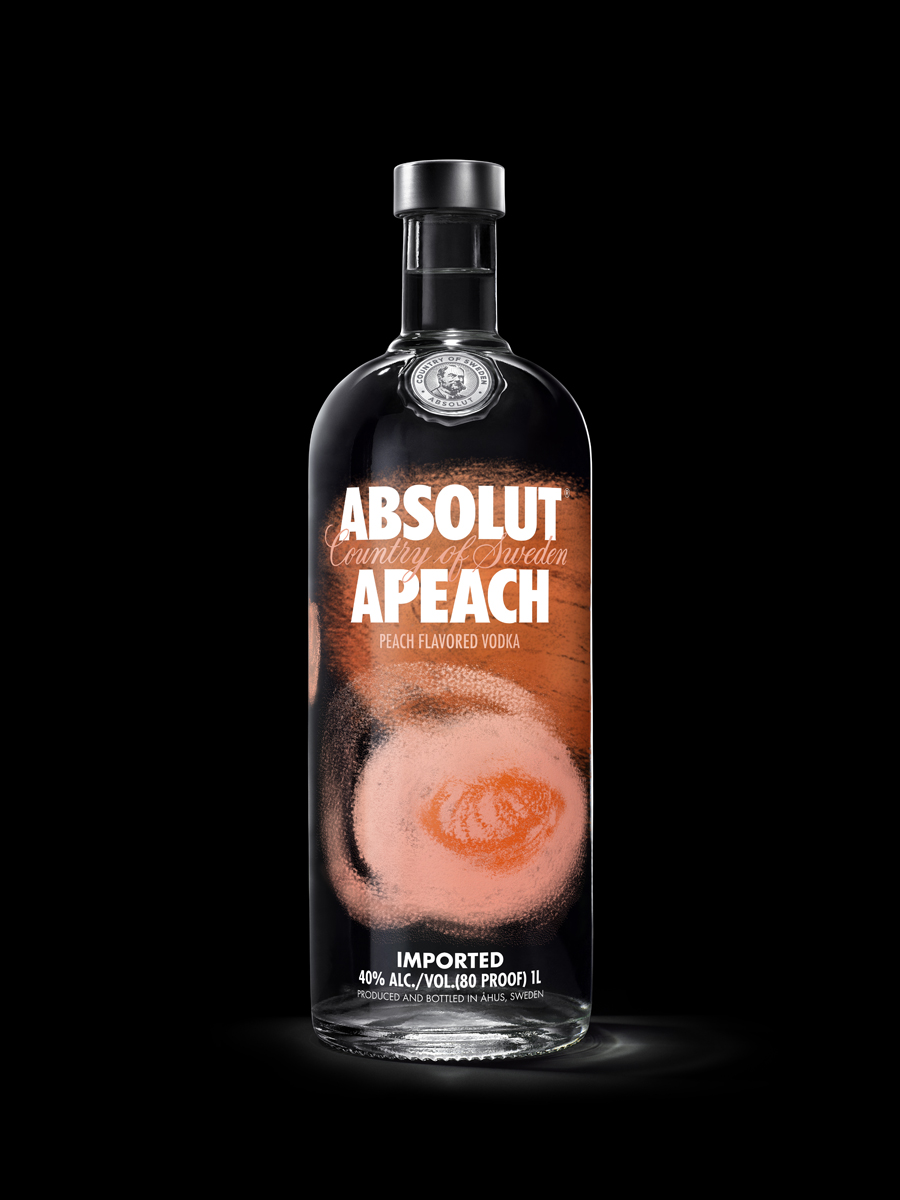 Packaging with handcrafted illustrative detail for premium Swedish flavored vodka range from Absolut designed by The Brand Union