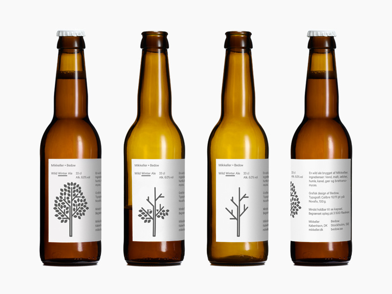 Packaging with heat reactive ink treatment created by Bedow for limited edition ale range from Mikkeller