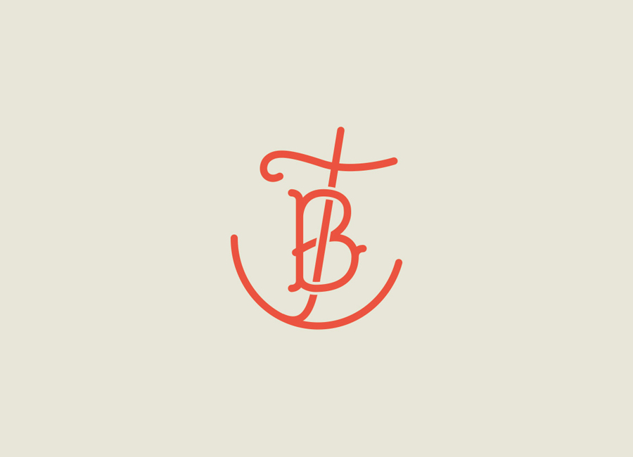 Logo for Melbourne-based themed dive bar The Beaufort, designed by The Company You Keep