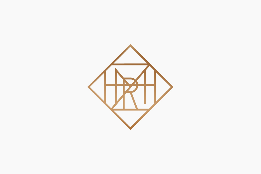 Monogram designed by Face for San Pedro law firm Zambrano Rivero