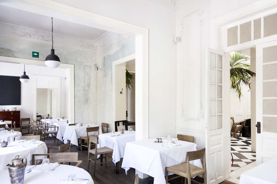 Interior of restaurant Casa Virginia