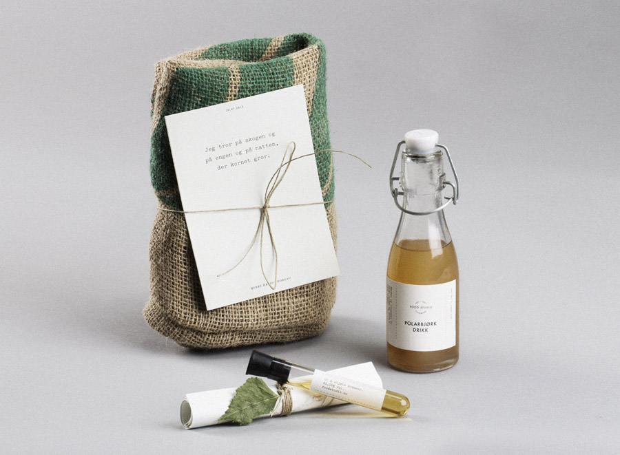 Logo and packaging by Bielke+Yang for Food Studio