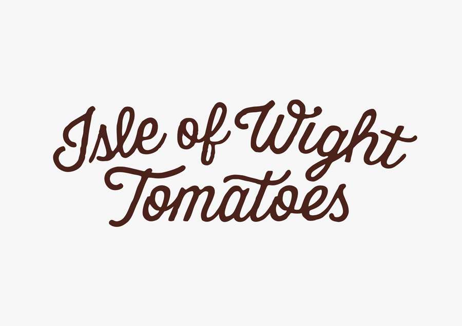 Script by Designers Anonymous for speciality tomato grower and artisan tomato product producer The Tomato Stall