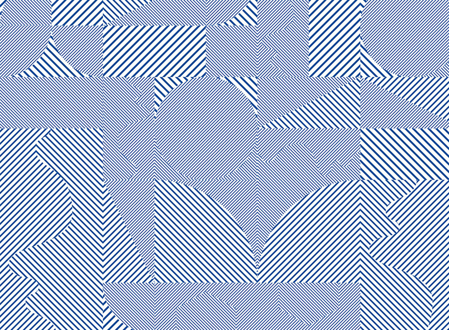 Geometric pattern work by Kokoro & Moi for Helsinki based architecture firm ALA