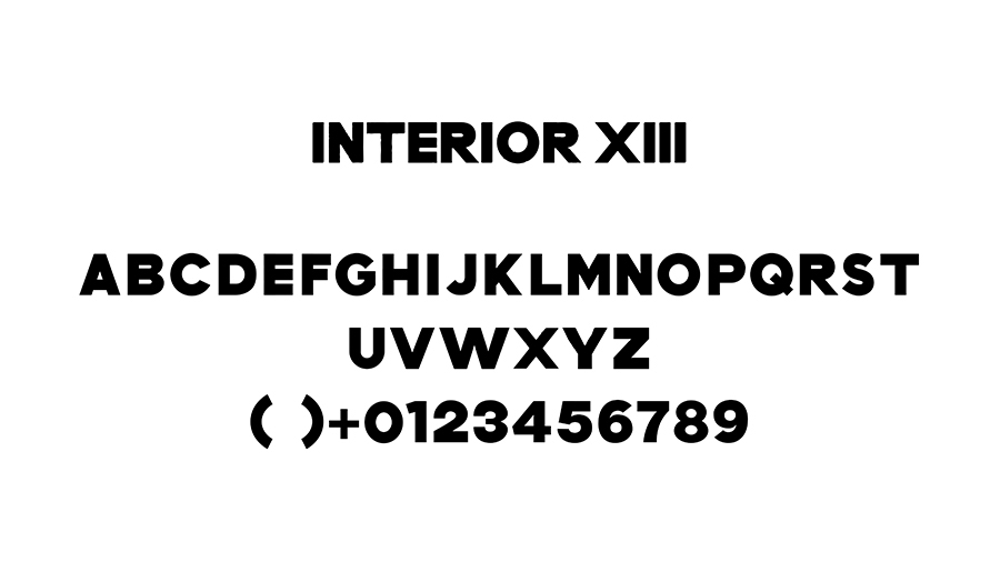 Typeface designed by Anagrama inspired by Bande à Part for Interior 13, a distributor of auteur films and promoter of independent cinema