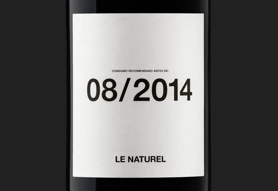 Wine packaging designed by Moruba for Le Naturel