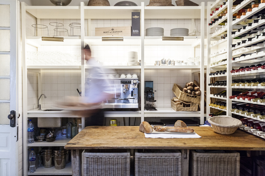 Interior of restaurant Casa Virginia