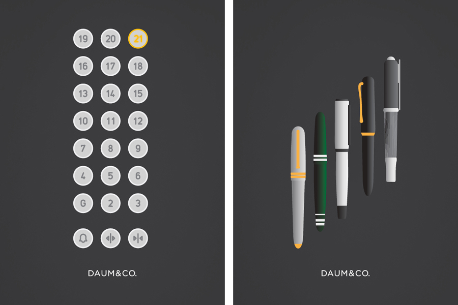 Logo and Brand Identity for Daum & Co by Hunt & Co - BP&O