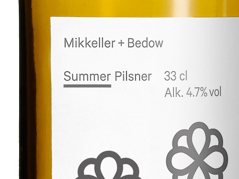 Packaging design with heat reactive illustrative labels created by Bedow for brewer Mikkeller