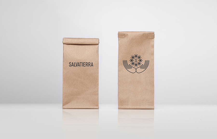 Brand identity and unbleached packaging by Anagrama for Latin American premium goods exporter Salvatierra